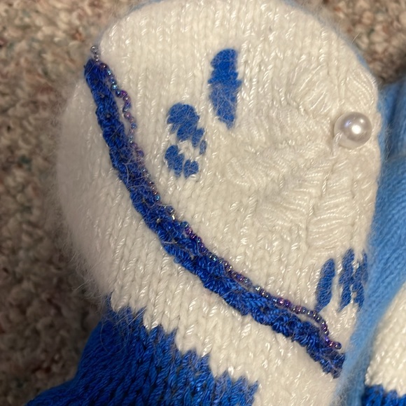 New cashmere beaded mitts - Picture 2 of 7